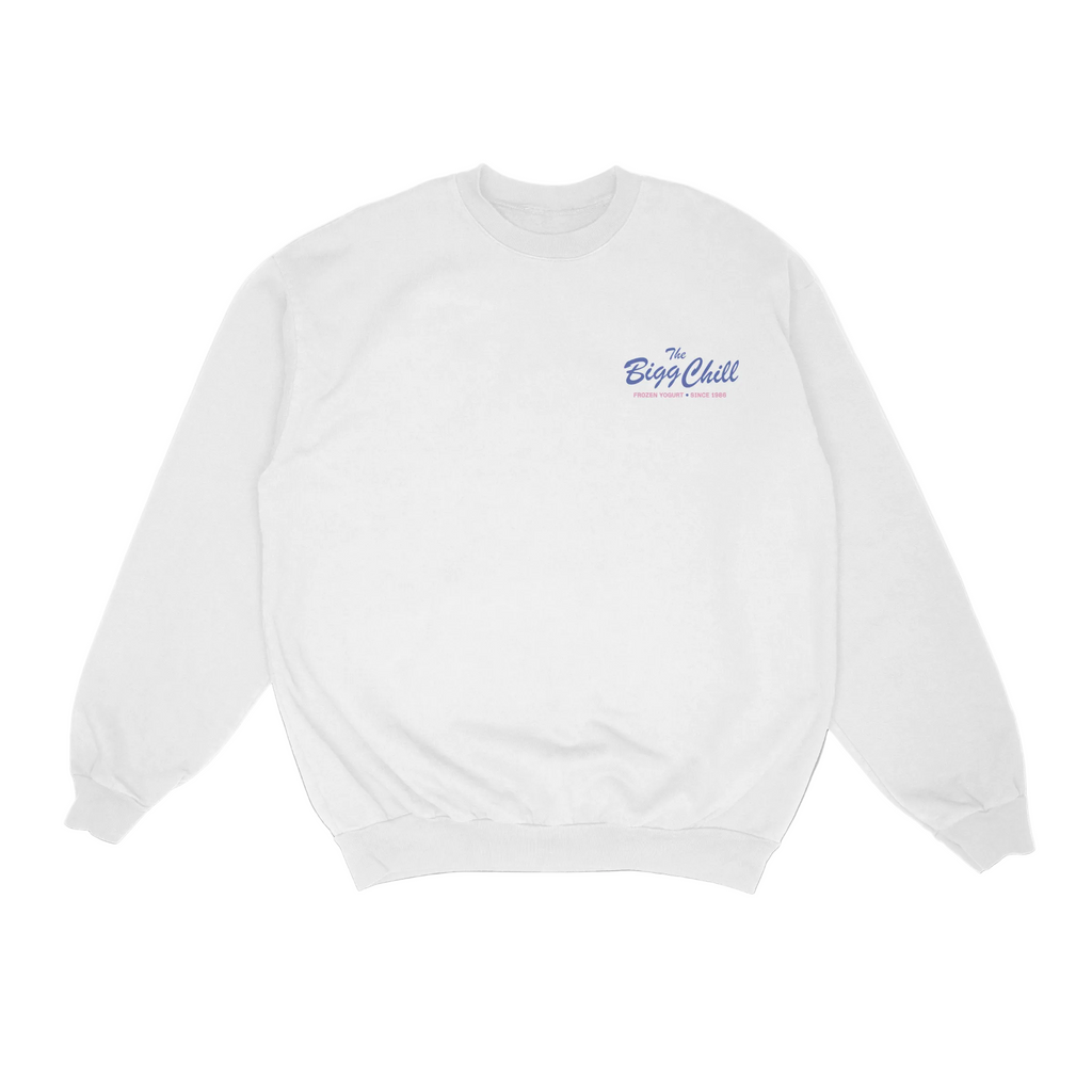 Ice Cream Cone Crewneck (White) PRE-ORDER