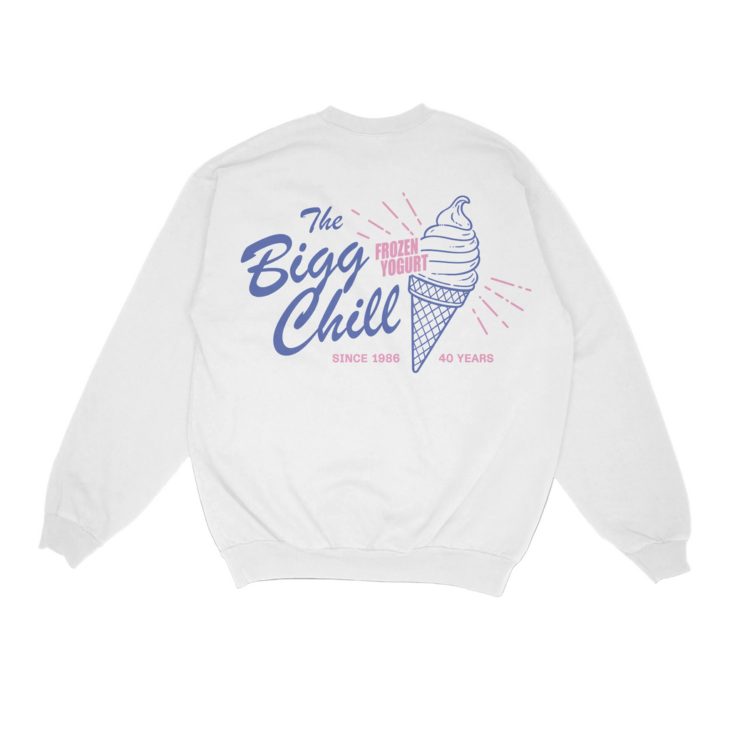 Ice Cream Cone Crewneck (White) PRE-ORDER