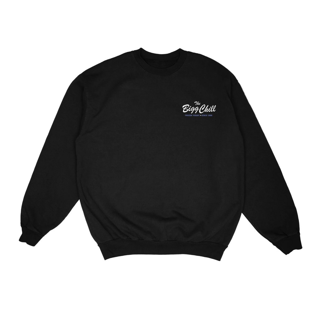 Ice Cream Cone Crewneck (Black) PRE-ORDER
